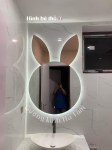 Gương trang điểm có đèn LED - Hình decor theo yêu cầu